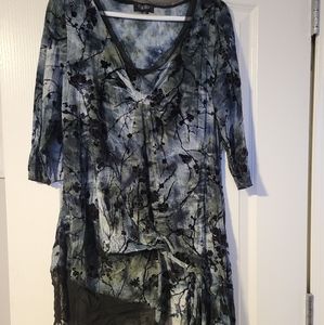 Papillion Tunic shirt Size XL